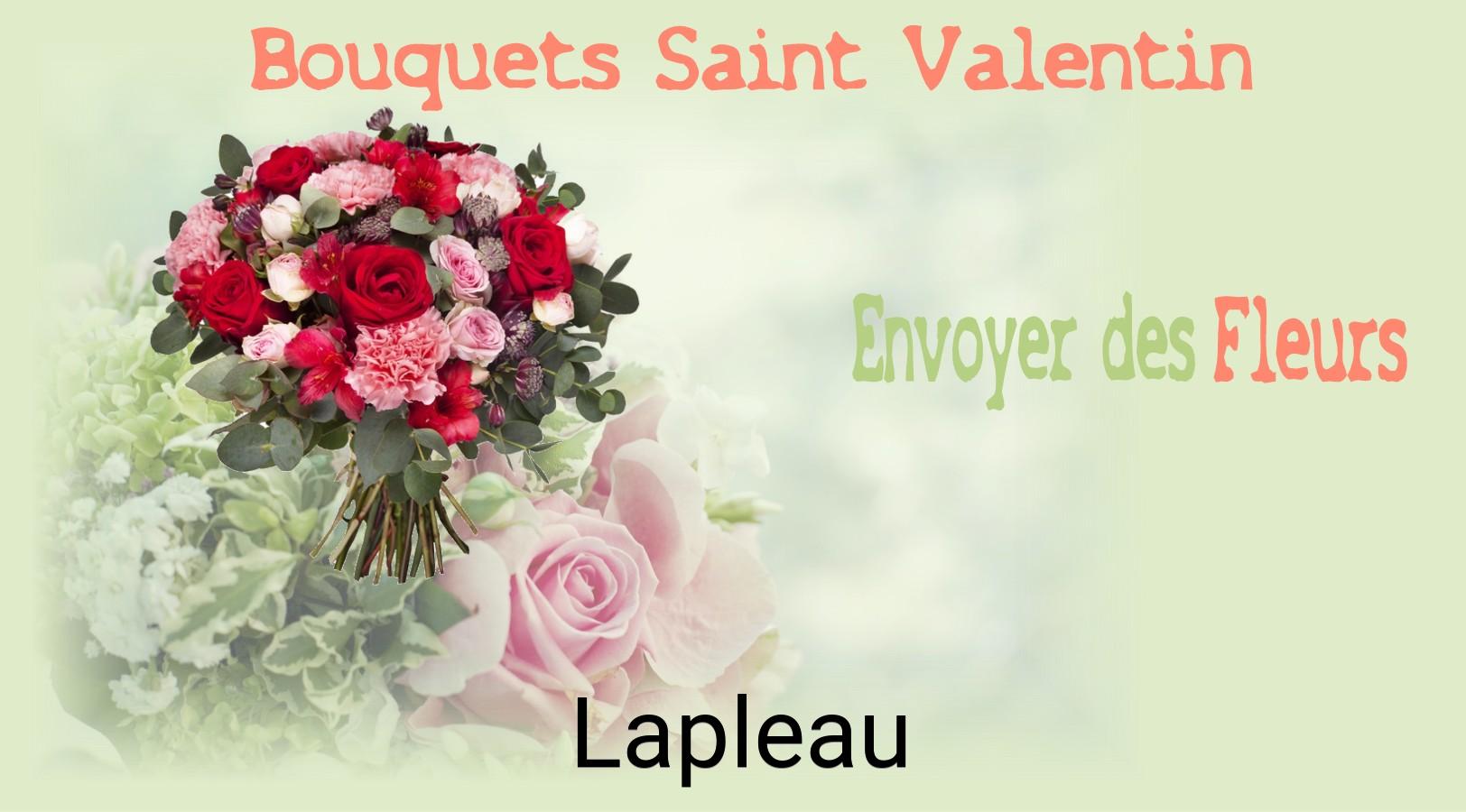 Roses de Saint-Valentin livrées à Lapleau